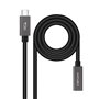 Câble USB-C NANOCABLE 10.01.4401 Noir 1 m