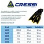 Palmes de plongée Cressi-Sub Palau Noir (38 - 41)