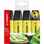 Ensemble de Marqueurs Fluorescents Stabilo BOSS Original Jaune 4 Pièce
