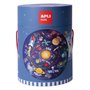 Puzzle Apli Solar System Circulaire 48 Pièces 50 cm