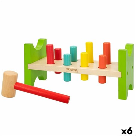 Jeu dhabileté Woomax 10 Pièces 26 x 12 x 9 cm (6 Unités)