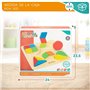 Puzzle enfant en bois Woomax Formes + 12 Mois 16 Pièces (6 Unités)