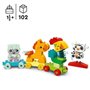 LEGO 10412 DUPLO My First Le Train des Animaux. Jouet a Roues pour Enf