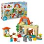 LEGO 10416 DUPLO Ma Ville Prendre Soin des Animaux de la Ferme. Jouet 