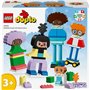 LEGO 10423 DUPLO Ma Ville Personnages a Construire aux Différentes Émo