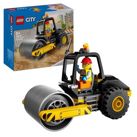 LEGO 60401 City Le Rouleau Compresseur de Chantier. Maquette de Jouet 