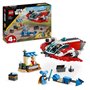 LEGO 75384 Star Wars Le Crimson Firehawk. Jouet de Construction avec S