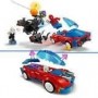 LEGO 76279 Marvel La Voiture de Course de Spider-Man contre le Bouffon