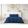 PARURE DE COUETTE LOVELY HOME - 240x260 cm - 100% COTON - BLEU