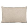 Coussin Coton Lin Gris 40 x 60 cm