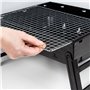 Barbecue Portable Aktive Rectangulaire Noir 50 x 23 x 30 cm (2 Unités)