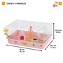 Cage Ferplast Criceti 9 Princess Métal Plastique 46 x 42,5 x 23 cm (1