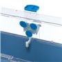 Fontaine à boire Ferplast Sippy 4672 Bleu Transparent Acier inoxydable