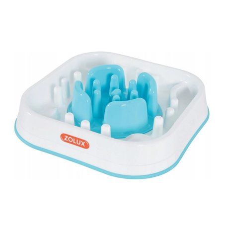 Mangeoire pour chiens Zolux Blanc Multicouleur Plastique 1,6 L 28,5 x 