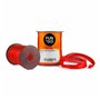 Filet tubulaire pour emballage Fun&Go Universal-100 Rouge 25 m