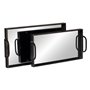 Plateau apéritif Noir Fer 55,5 x 29 x 9 cm (2 Unités)