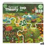 Puzzle Enfant Colorbaby 4 en 1 174 Pièces Ferme 68 x 68 cm (6 Unités)