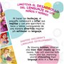 Pompe à bulle Princesses Disney 60 ml 3,8 x 11,5 x 3,8 cm (216 Unités)