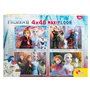 Puzzle Enfant Frozen Double face 4 en 1 48 Pièces 35 x 1,5 x 25 cm (6 