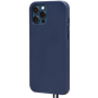 Coque iPhone 12 / 12 Pro Elysée en Cuir Bleue Nuit Artefakt