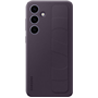 Coque Samsung G S24+ Silicone avec lanière Violet Foncé Samsung