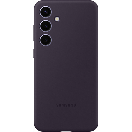 Coque Silicone Violet Foncé pour Samsung G S24+ Samsung