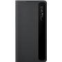 Folio Clear View Cover avec S Pen Noir pour Samsung G S21 Ultra 5G Sam