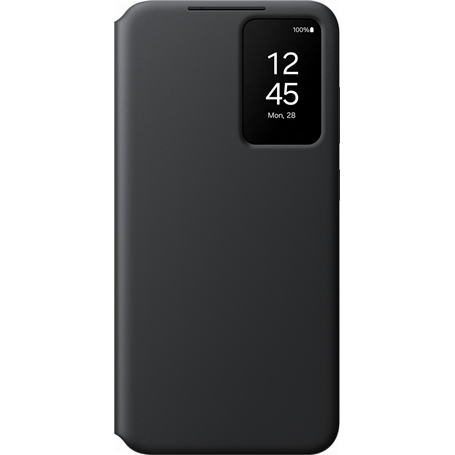 Etui Folio Clear View Cover Noir pour Samsung G S24+ Samsung