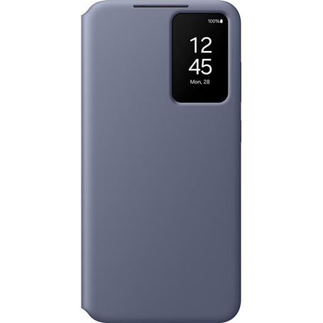 Etui Folio Clear View Cover Violet pour Samsung G S24+ Samsung
