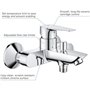 Mitigeur monocommande Bain / Douche - GROHE - Start Edge - Chromé - Ec