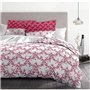 Parure de couette 220x240 cm HOME LINGE PASSION FRISE : Housse de coue