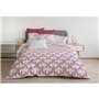 Parure de couette 240x260 cm HOME LINGE PASSION FRISE : Housse de coue