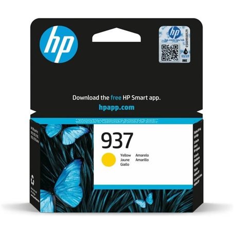 HP 937 Cartouche Encre Authentique jaune