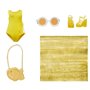 Rainbow High Swim & Style - Poupée mannequin ariculée 27 cm - Sunny (J