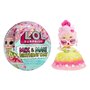 LOL Surprise Mix & Make Birthday Cake - Mini Poupée 7.5cm, Robe en For
