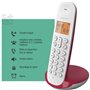 Téléphone fixe sans fil - LOGICOM - DECT ILOA 150 SOLO - Framboise - S