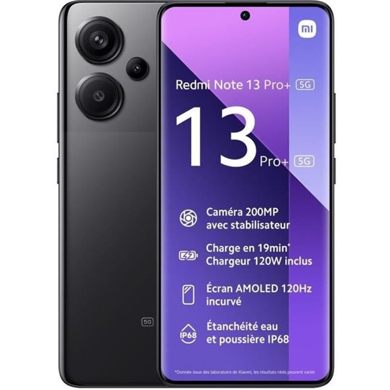 Xiaomi MZB0FFZEU 8 GB RAM 12 GB RAM 256 GB Noir