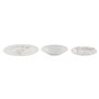 Service de Vaisselle Home ESPRIT Blanc Vert Rose Porcelaine 18 Pièces