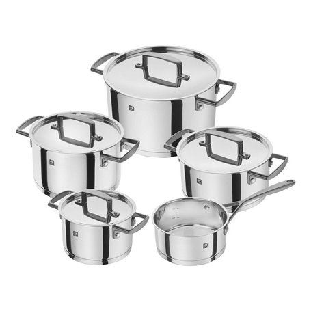 Casserole avec Couvercle Zwilling 71160-005-0 Noir Argenté 5 Pièces Ø