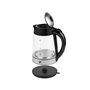 Bouilloire Lafe CEG015 Noir Transparent Argenté verre Plastique 2200 W