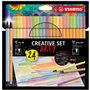 Set créatif point 88/Pen 68 ARTY, étui carton de 24