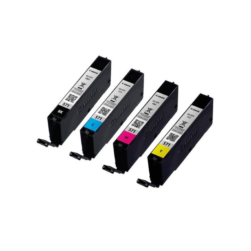 Canon Multipack de cartouches d'encre CLI-571 BK/C/M/Y