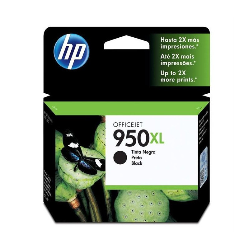 HP 950XL Cartouche d'encre noire grande capacité authentique (CN045AE) pour HP OfficeJet Pro 251dw/276dw/8100/8600