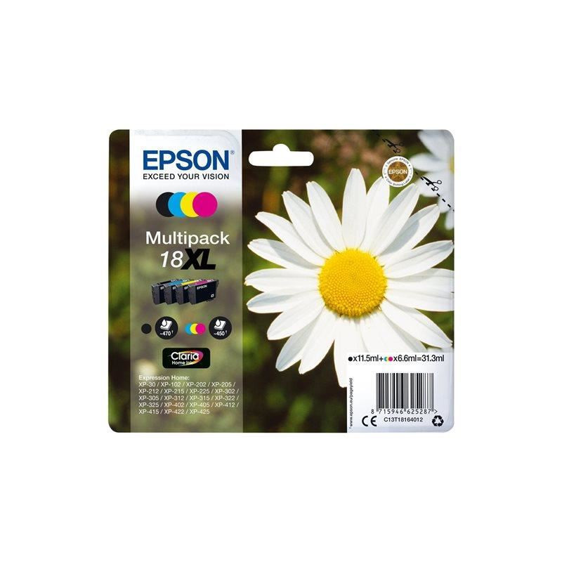 Epson Multipack XL T1806 - Pâquerette - Noir, Cyan, Magenta, Jaune (C13T18164012)