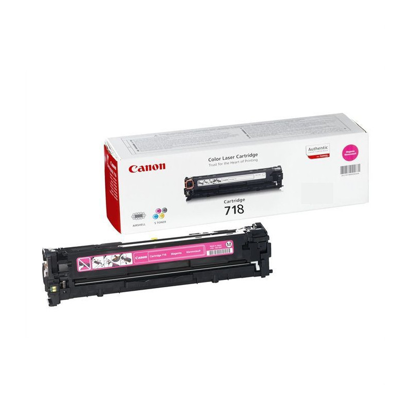 Canon CRG-718 M Cartouche de toner 1 pièce(s) Original Magenta