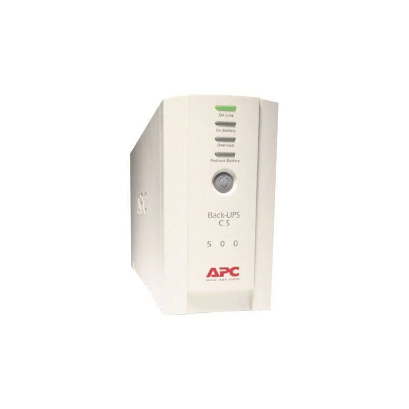 APC Back-UPS alimentation d'énergie non interruptible Veille 0,5 kVA 300 W 4 sortie(s) CA