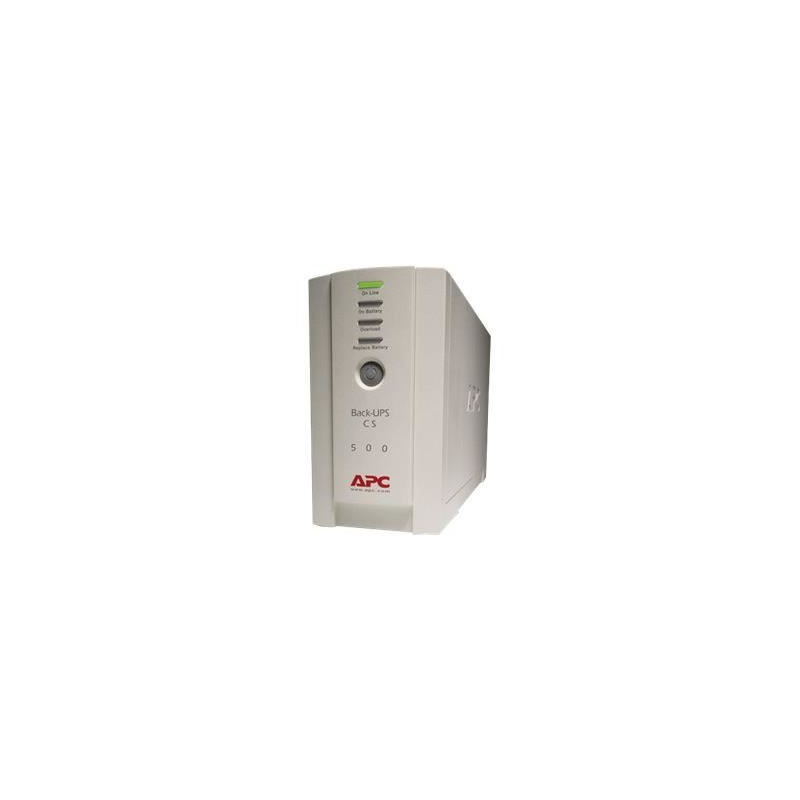 Image secondaire de APC Back-UPS alimentation d'énergie non interruptible Veille 0,5 kVA 300 W 4 sortie(s) CA