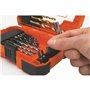 Coffret Vissage Perçage BLACK+DECKER A7235-XJ - 27 Accessoires