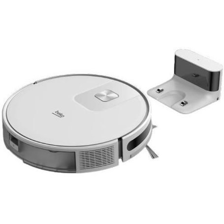 BEKO VRR60314VW - Aspirateur Robot  Laveur 2 en 1  Connecté - Autonomi