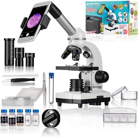 Microscope Biolux SEL avec systeme de zoom - BRESSER JUNIOR - grossiss